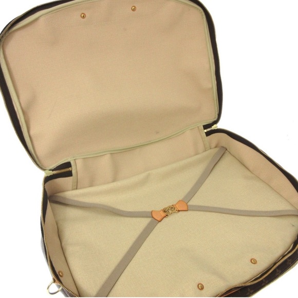 Louis Vuitton Monogram Alize 24 Heures Travel Bag w Detachable Non Brand Strap - Picture 13 of 13